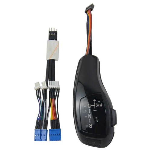 LED Gear Shift Knob Handle Black For BMW E46 E60 E61