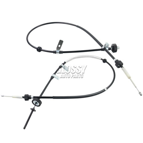 Pair Left and Right Brake Cable For Land Rover Discovery MK III 2.7 4.0 4.4 2004-2017 LR18470 FKB6022 LR018470