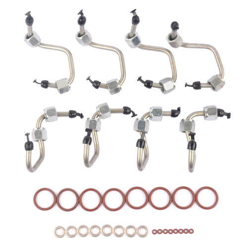 Fuel Injector Install Kit 8C3Z9229A AP0027 1855644C3 For Ford Auto Accessories Fuel Injector + O‑ring + Gasket Set